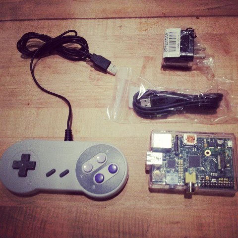 My First Raspberry PI Project: DIY ARM Video Game Console.